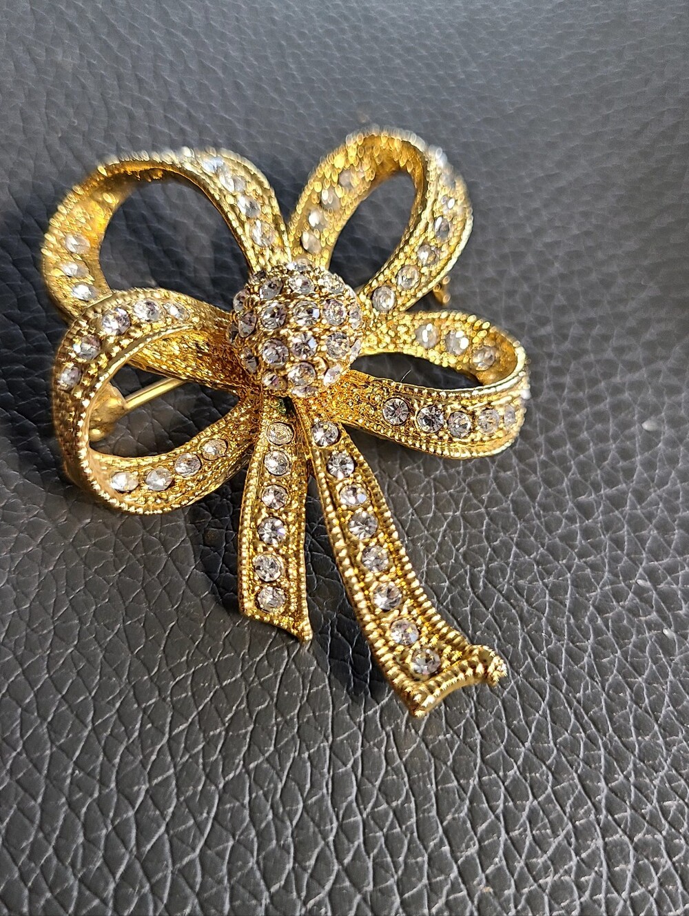 Rhinestone Brooch